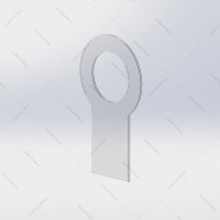 Ценникодержатель подвесной 60х80 мм