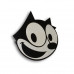 Металлический шильдик на авто эмблема кот Феликс (Felix the Cat)