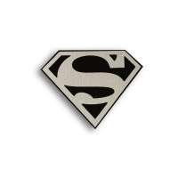 Металлический шильдик на авто эмблема SUPERMAN
