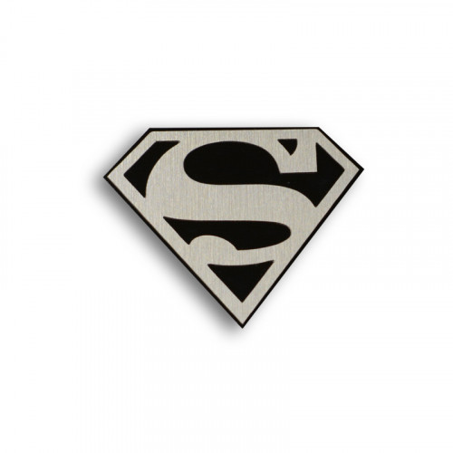 Металлический шильдик на авто эмблема SUPERMAN